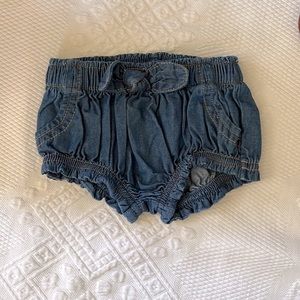 Cat & Jack denim diaper cover